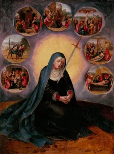 The Virgin of the Seven Sorrows. Artist: Master of the Female Half-Lengths (First half of 16th cen. )