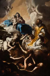 The Virgin, St. Nicholas of Tolentino and the Holy Souls in Purgatory