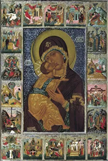 Images Dated 22nd February 2011: The Virgin of Vladimir, 16th century