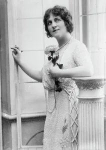 Beads Prints: Virginia Schaeffer, between c1910 and c1915. Creator: Bain News Service