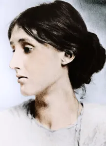 Virginia Prints: Virginia Woolf, English novelist, essayist and critic, early 20th century