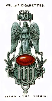 Virgo Prints: Virgo, The Virgin, 1923