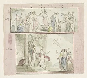 Jurriaan Andriessen Prints: Virtue and the temple of wisdom, 1752-1819. Creator: Juriaan Andriessen