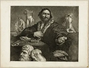 Cornelis Visscher Prints: The Virtuoso, n.d. Creator: Cornelis de Visscher