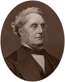 Whitfield Collection: Viscount Cardwell, 1878. Artist: Lock & Whitfield