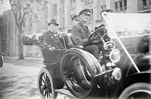 Richard Burdon Haldane Prints: Viscount Haldane at West Point, 1913. Creator: Bain News Service