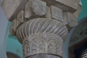Handicraft Prints: Visigothic capital, Cristo de la Luz Shrine