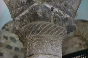 Handicraft Prints: Visigothic capital, Cristo de la Luz Shrine