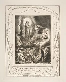The Vision of Eliphaz, from Illustrations of the Book of Job, 1825-26
