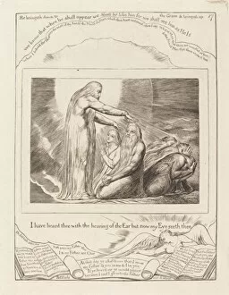 Book Of Job Gallery: The Vision of God, 1825. Creator: William Blake