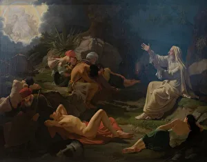 The Vision of the Prophet Ezekiel, 1830. Creator: Ditlev Blunck