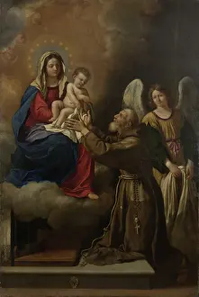 Worship Prints: The Vision of Saint Anthony of Padua, 1601-1700. Creator: Italian Master