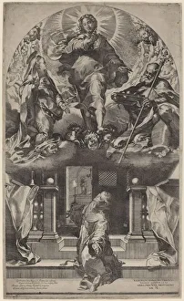 Vision of Saint Francis, 1581. Creator: Federico Barocci