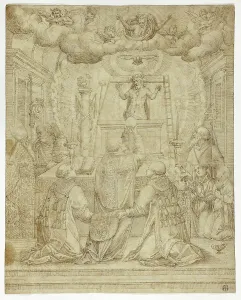 Communion Prints: Vision of Saint Gregory, n.d. Creator: Unknown