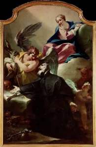 The Vision of Saint Jerome Emiliani, First half of the 18th century