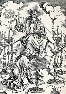 The Vision of the Seven Candlesticks, 1498 (1906). Artist: Albrecht Durer