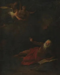 L Caracci Prints: The Vision of St Jerome, 1570-1619. Creator: Lodovico Carracci