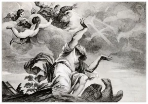 Hans Tietze Collection: Vision of St John the Evangelist, 1937. Artist: Andrea Zucchi