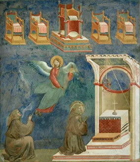 Assisi Prints: Vision of the Thrones (from Legend of Saint Francis)