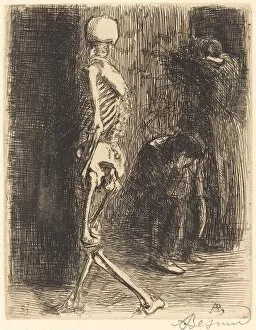 Distress Gallery: After the Visit (Apres sa visite), 1900. Creator: Paul Albert Besnard
