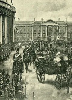 Albert Prince Prints: The Visit of the Duke and Duchess of York to Dublin, 1897, (c1900). Creator: W.D