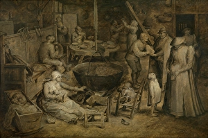 Visit to the Farm. Creator: Jan Brueghel the Elder