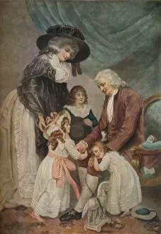 William Ward Gallery: A Visit to the Grandfather, 1788, (1916). Artist: John Raphael Smith