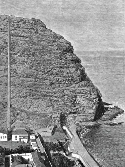 St Helena Prints: A Visit to the Island of St. Helena; Ladder Hill