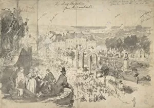 Bonaparte Louis Napol And Xe9 Collection: The Visit of Napoleon III to Boulogne-sur-Mer, 19th century