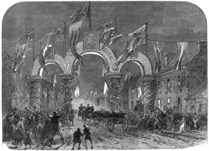 Visit of the Prince and Princess of Wales to Dunrobin Castle, Scotland, 1866 Visit of the Prince and Princess of Wales to Dunrobin Castle, Scotland, 1866