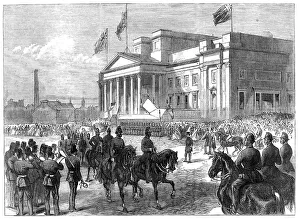 Public Library Prints: Visit of the Prince and Princess of Wales to Liverpool:at the Liverpool Free Library