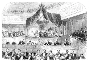 Beauharnais Josephine De Prints: Visit of the Prince and Princess of Wales to Sweden:at the Theatre Royal