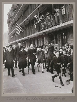House Of Windsor Collection: Visit of the Prince of Wales to Shoreditch, London, 18th October 1927