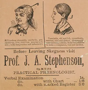 Scrap Book Prints: visit Professor J. A. Stephenson