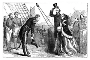 Visit of the Queen and Prince Albert to the Resolute, 1856, (c1888)