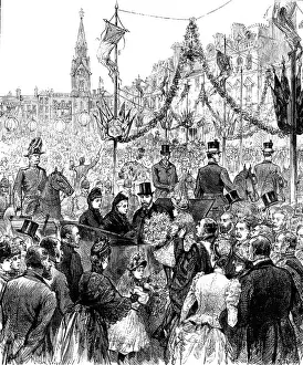 Front Page Prints: Visit of the Queen to Waddesdon Manor