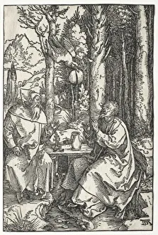 Early 16th Century Prints: The Visit of St. Anthony to St