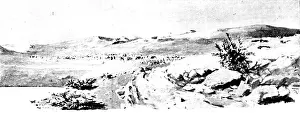 Morocco North Africa Prints: A Visit to Tafilet: from Saffi to Morocco City: a sok in the distance