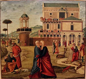 The Visitation, 1504-1508. Creator: Carpaccio; Vittore (1460-1526)