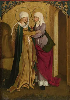 Cousin Prints: The Visitation, 1505. Creators: Jakob Strub, Hans Strub