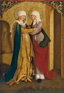 Magnificat Prints: The Visitation. Artist: Strub, Jakob (active between 1501 and 1530)