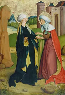 1490s Prints: The Visitation, c1497-1503. Creator: Master of the Pfullendorf Altar