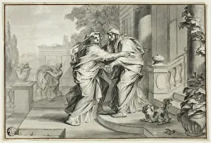 Visitation Prints: The Visitation, n.d. Creator: Ottmar Elliger, the younger
