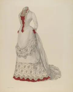 Crimi Nancy Prints: Visiting Dress, 1935 / 1942. Creator: Nancy Crimi