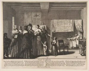 Duty Prints: Visiting the Sick. Creator: Abraham Bosse