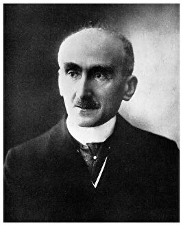 Images Dated 13th July 2009: Vitalism: Henri Bergson, French philosopher, early 20th century, (1956)