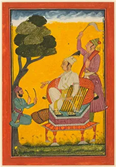 Vivaca Ragaputra, a Leaf from Ragamala Series, c. 1700-1720s. Creator: Unknown