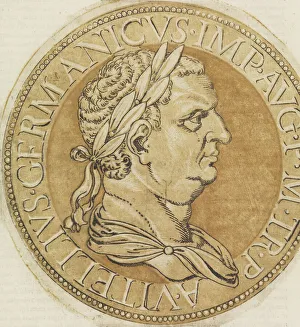 Numismatology Collection: Vivae Omnium Ferre Imperatorum Imagines... 1557 Creator: Hubert Goltzius