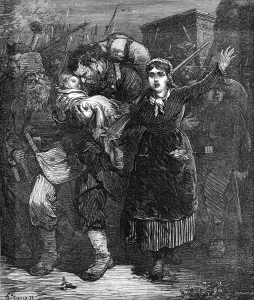 Shouting Prints: Vive La Commune!, 1871. Creator: William James Palmer
