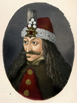Hans F Hans Ferdinand Collection: Vlad III, Prince of Wallachia, c1906, (1907)